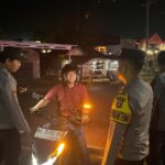 Polsek Talang Ubi Intensifkan KRYD, Jaring Pengendara Tak Bawa Surat dan Imbau Remaja Pulang